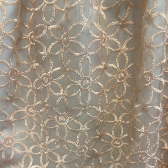 ModCloth Peach Embroidered Dress - Picture 6 of 6